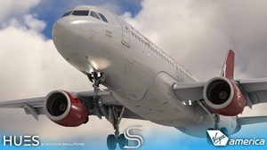 Virgin America Fleet Pack | Fenix A320 V2 | 8K & 4K thumbnail 13