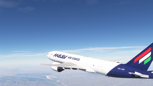 777F Malév Air Cargo Fictional livery