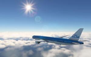 CaptainSim B777-300 KLM PH-BVN + INTERIOR 4K thumbnail 21