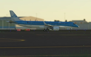 VirtualCol E190 KLM Cityhopper PH-EZL thumbnail 2