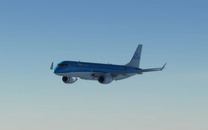 VirtualCol E190 KLM Cityhopper PH-EZL thumbnail 9