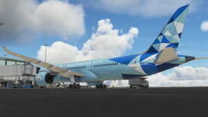 HorizonSim Boeing 787-9 Etihad Airways Manchester City A6-BND Dirty 8K thumbnail 2