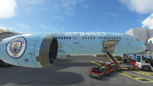 HorizonSim Boeing 787-9 Etihad Airways Manchester City A6-BND Dirty 8K thumbnail 4