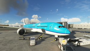 HorizonSim Boeing 787-9 KLM PH-BHE 100 Years Dirty 8K thumbnail 1
