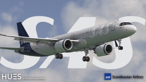 SAS Scandinavian Airlines Livery Pack - LVFR A321NEO (8K) thumbnail 1