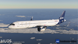 SAS Scandinavian Airlines Livery Pack - LVFR A321NEO (8K) thumbnail 3
