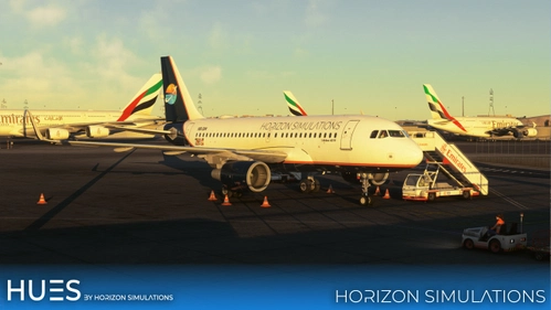 Horizon Simulations House | LVFR A319