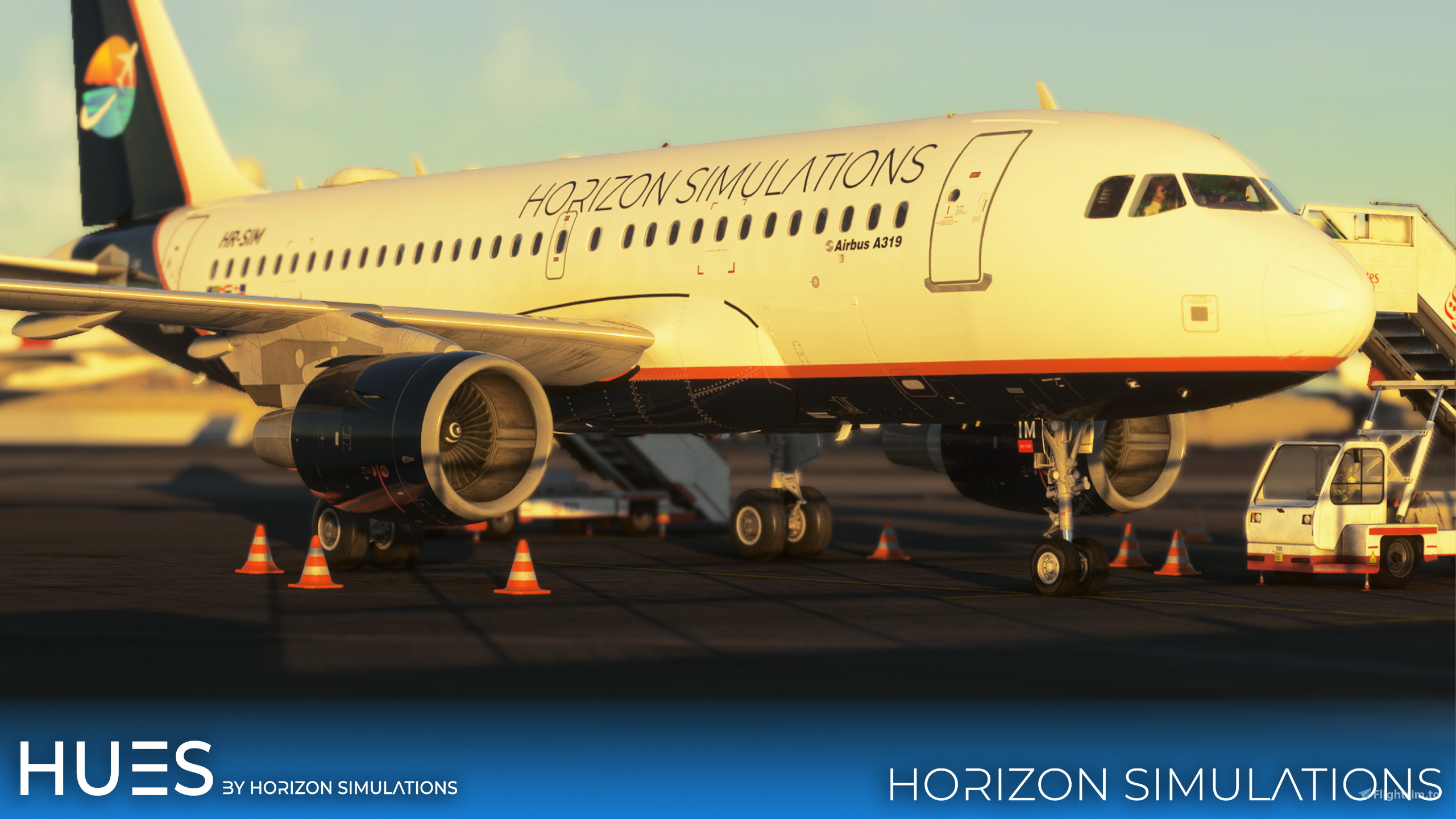 Horizon Simulations House | LVFR A319 for Microsoft Flight
