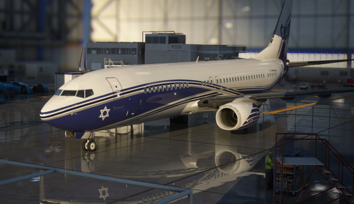 737-800 BBJ2 ChaseAir [Fictional] Blue Spirt Livery[IL]