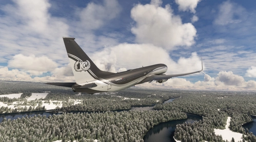 737-800 BBJ2 ChaseAir [Fictional] Voyager Livery [TS] 