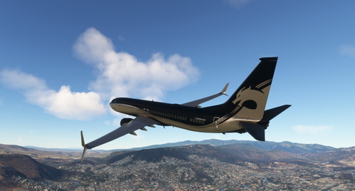 737-800 BBJ2 ChaseAir [Fictional] White Gold Dragon Livery [WG]