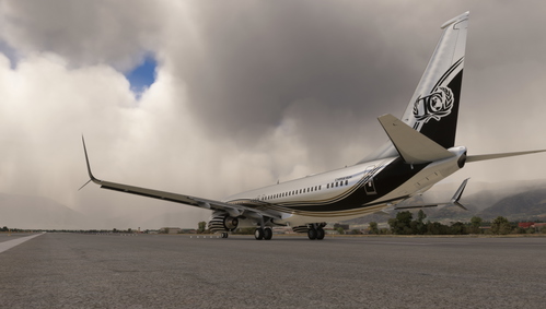737-800 BBJ2 ChaseAir [Fictional] White Gold Livery [GM]