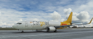 737-800BCF CargoAir (LZ-CGB) weathered thumbnail 2