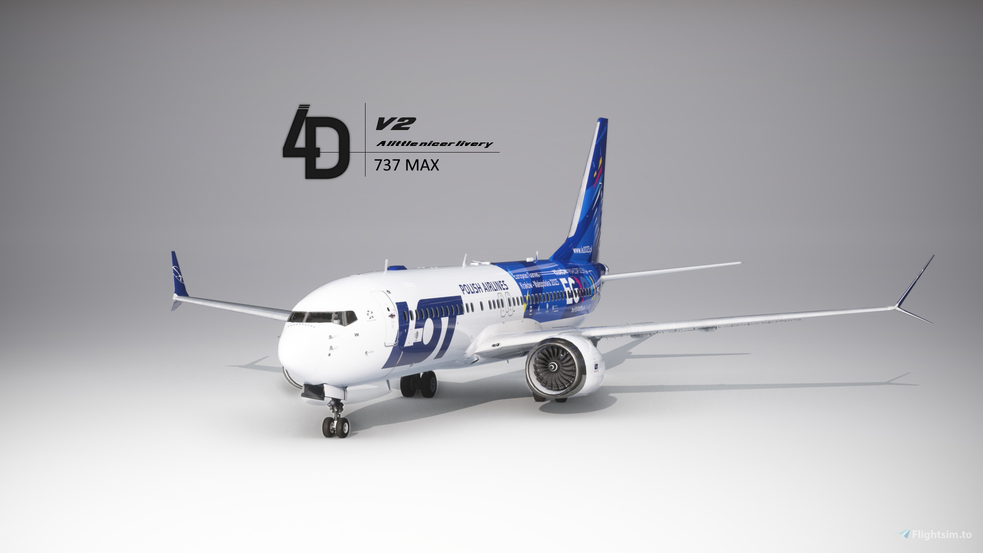 mii BREDOK3D 737M Liveries dla Microsoft Flight Simulator | MSFS