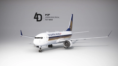 737 MAX 8 Singapore Airlines (9V-MBO)