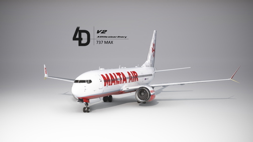 737 MAX 8200 Malta Air (9H-VUF)