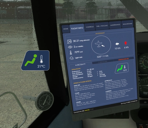 Lorby's Axis and Ohs A2A Comanche Temp Monitor