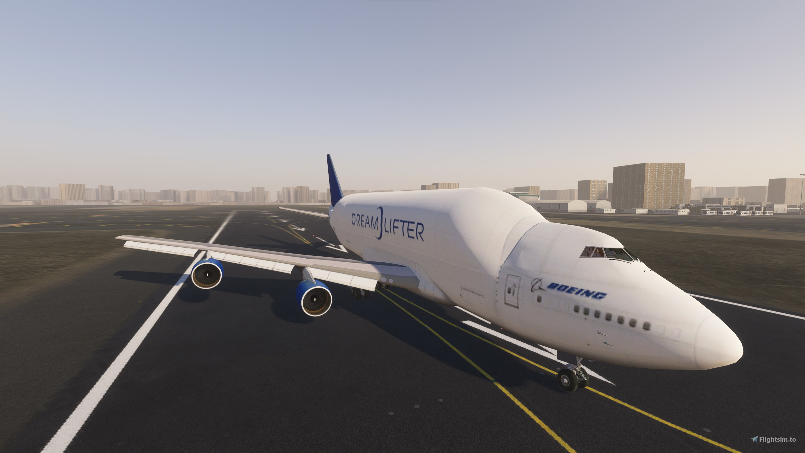 747-400 Dream Lifter ( FSX Conversion ) für Microsoft Flight
