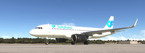 Airbus A320Neo OnlyFans Livery