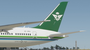 B787-10 SAUDI AIRLINES HZ-AR32 Retro Livery thumbnail 6