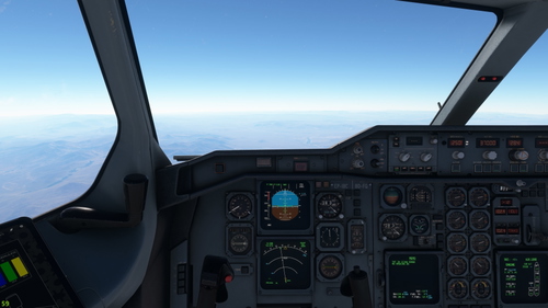 iniBuilds Airbus A300 PAX Cockpit & Wing Views