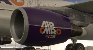 AIR CAIRO SU-BTM | Fenix A320 CFM V2 | 8K and 4K + Cabin thumbnail 3