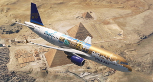 NILE AIR SU-BQM (EGYPT LIVERY) | Fenix A320 CFM V2 | 8K +4K thumbnail 1