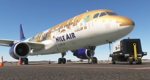 NILE AIR SU-BQM (EGYPT LIVERY) | Fenix A320 CFM V2 | 8K +4K thumbnail 4