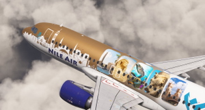 NILE AIR SU-BQM (EGYPT LIVERY) | Fenix A320 CFM V2 | 8K +4K thumbnail 5