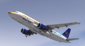 NILE AIR SU-BQM (EGYPT LIVERY) | Fenix A320 CFM V2 | 8K +4K thumbnail 6