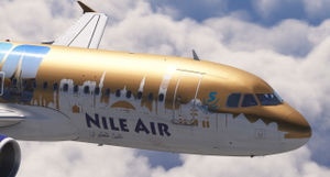 NILE AIR SU-BQM (EGYPT LIVERY) | Fenix A320 CFM V2 | 8K +4K thumbnail 7