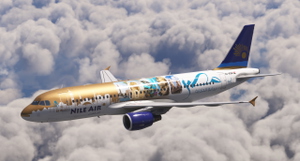 NILE AIR SU-BQM (EGYPT LIVERY) | Fenix A320 CFM V2 | 8K +4K thumbnail 9