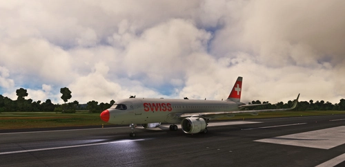 [8k] [A32NX] Swiss Red Nose  (Dirty Livery) | HB-IJJ
