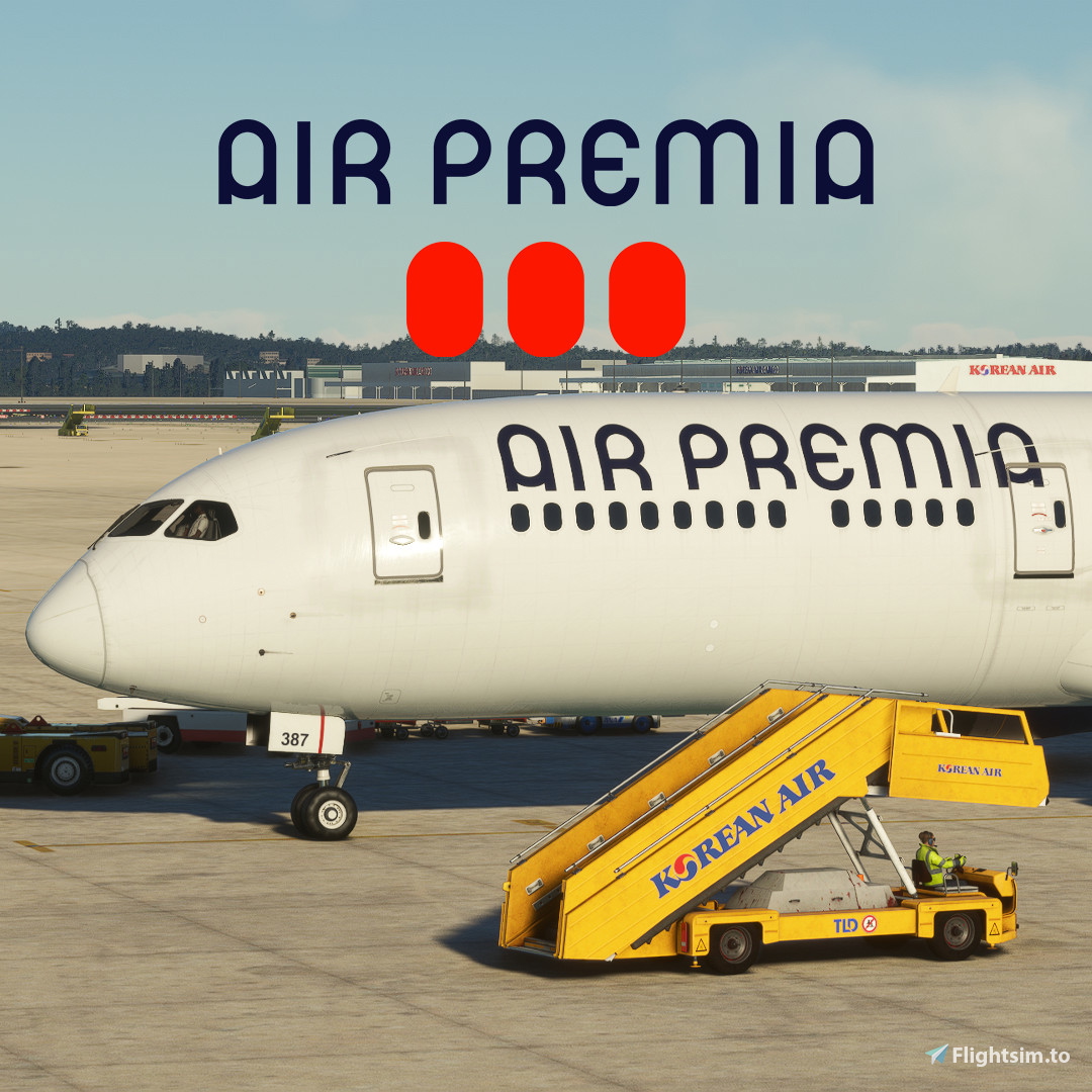 8K] AIR PREMIA [HL8387] BOEING 787-9 - Aircraft Liveries for MSFS