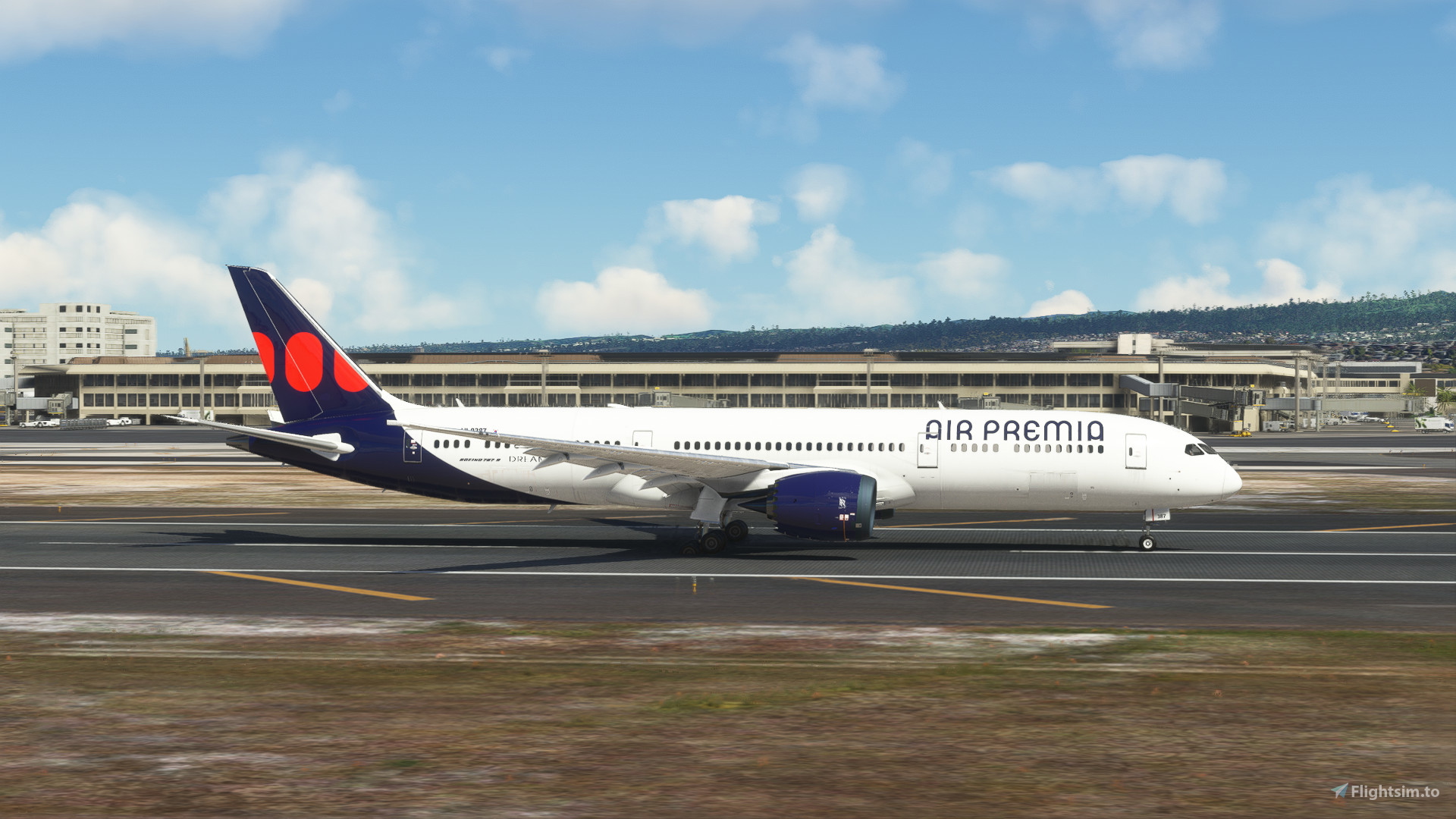 8K] AIR PREMIA [HL8387] BOEING 787-9 for Microsoft Flight 