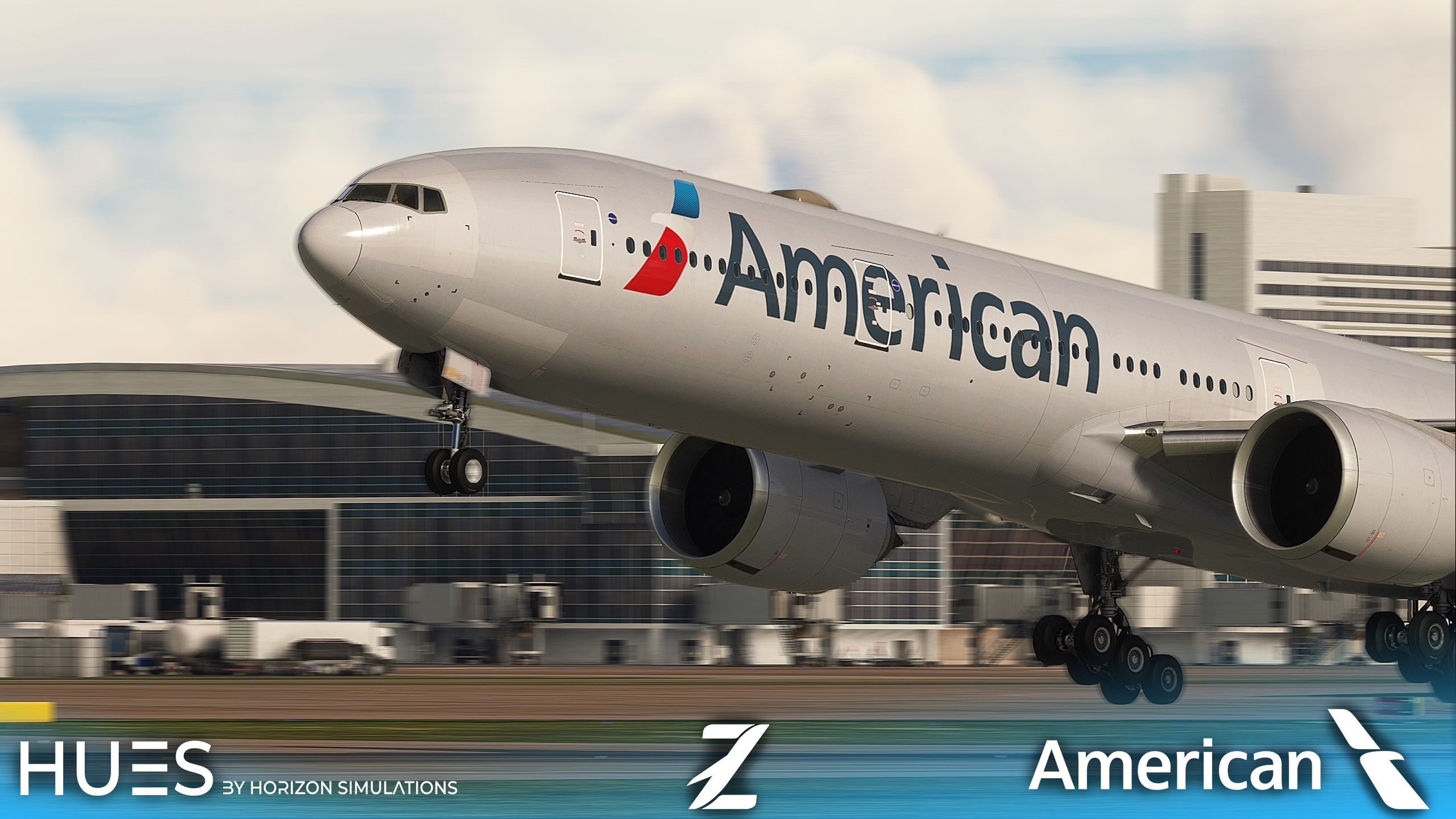 [8K] American Airlines Fleet Pack w/Cabin | PMDG 777-300ER - Image 1