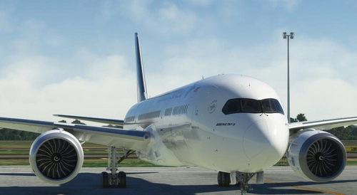 [8K] Horizon Simulations 787-9  RR Garuda Indonesia with & without mask 