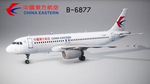 [8K] [IAE]China Eastern B-6877 new livery thumbnail 1