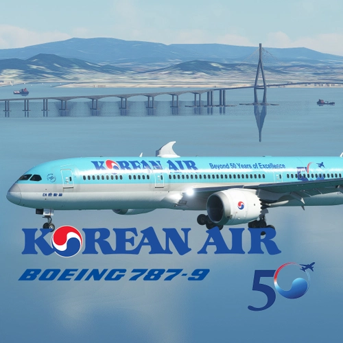 [8K] Korean Air 50th Anniversary  [HL8082] BOEING 787-9