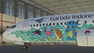 [8K] PMDG 737-800 Garuda Indonesia (Pikachu Jet GA-1) PK-GMU thumbnail 5