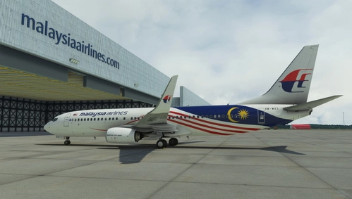 [8K] PMDG 737-800 Malaysia Airlines ("Negaraku" c/s) 9M-MXS