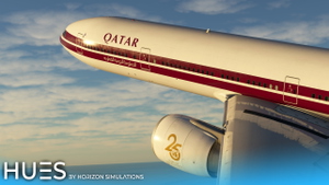 [8K] Qatar Airways A7-BAC "Retro" | PMDG 777-300ER thumbnail 4