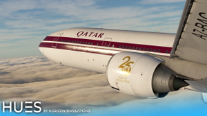 [8K] Qatar Airways A7-BAC "Retro" | PMDG 777-300ER thumbnail 5