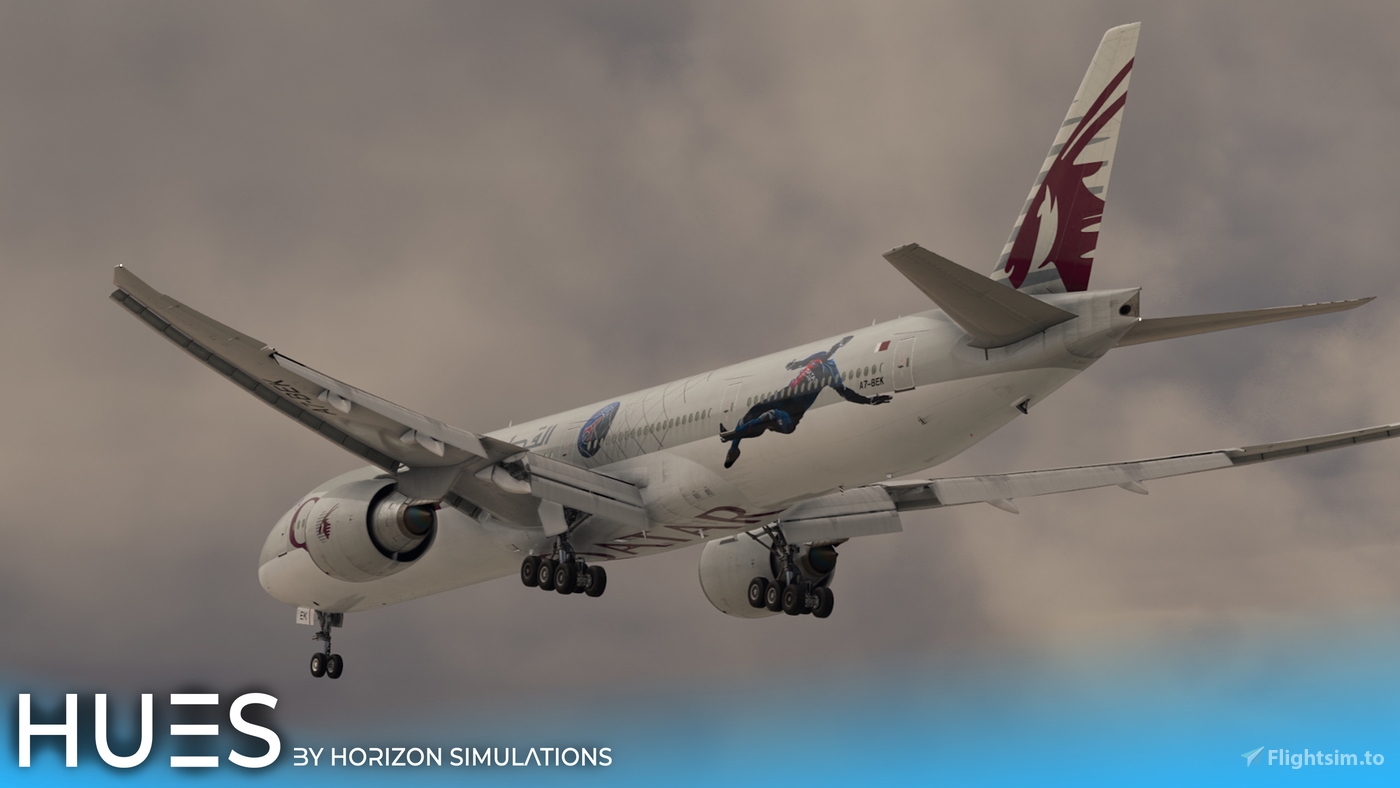 [8K] Qatar Airways A7-BEK 