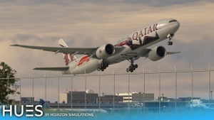 [8K] Qatar Airways A7-BEL "Formula 1" | PMDG 777-300ER thumbnail 2
