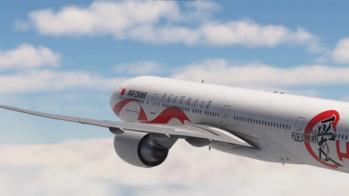 [8K|Special]  Air China  "Love China" Special Livery (B-2006)