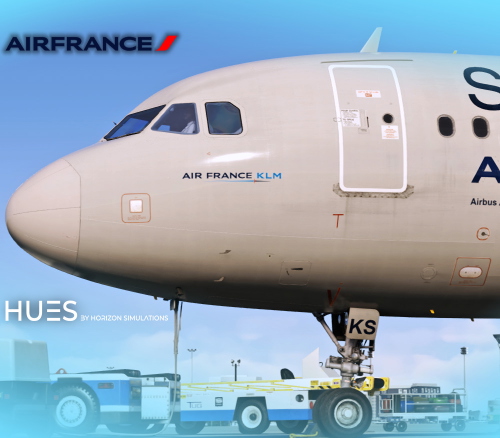 [8K+4K] Air France 'Skyteam' F-GFKS | Fenix V2 CFM