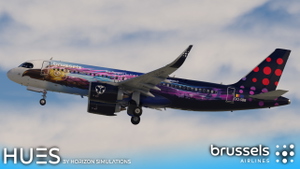 [8K+4K] Brussels Airlines OO-SBB "Amare-Tomorrowland" thumbnail 2