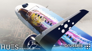[8K+4K] Brussels Airlines OO-SBB "Amare-Tomorrowland" thumbnail 7