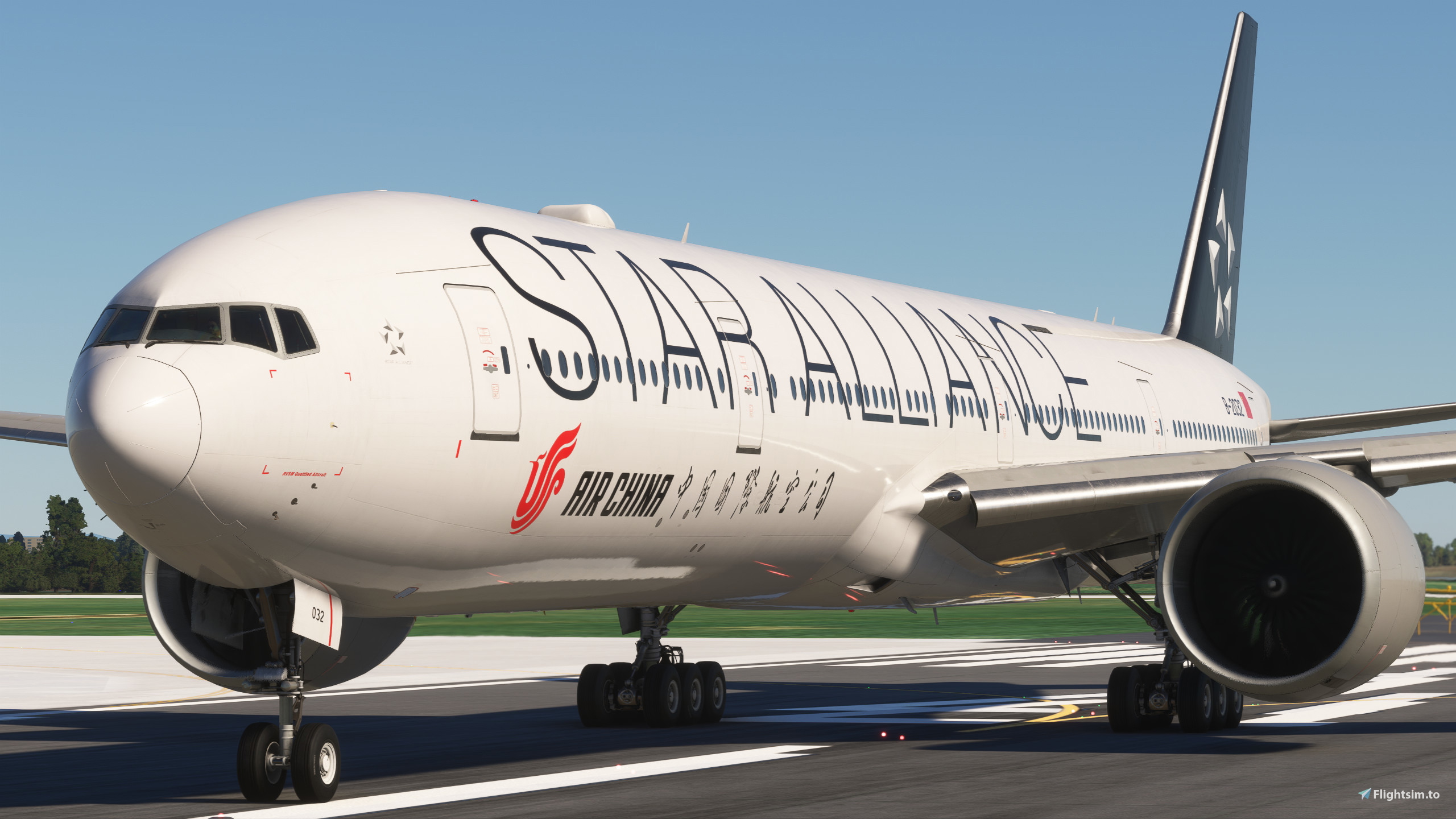 8K]AIR CHINA B-2032 